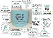 Stickserie 15 Klorollenverstecker Vol. 1